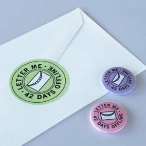 Letter Me Stickers